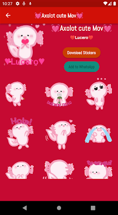 Stickers de axolotlのおすすめ画像3