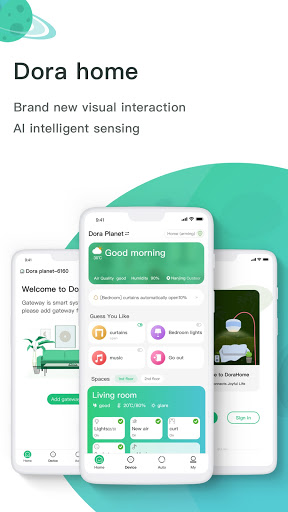 Android application DoraHome - Smart Joyful Life screenshort