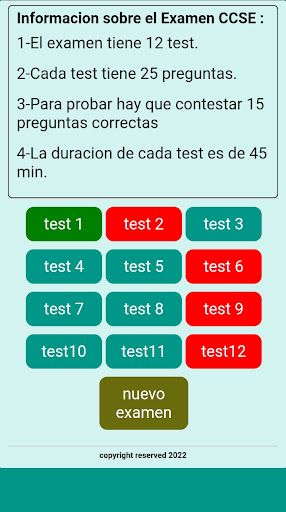 Android application CCSE2022 screenshort