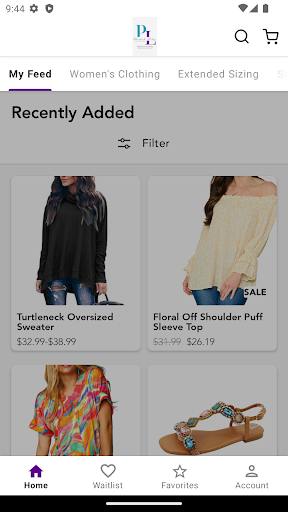 Screenshot of Polished Lady Boutique
