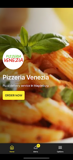 Android application Pizzeria Venezia screenshort
