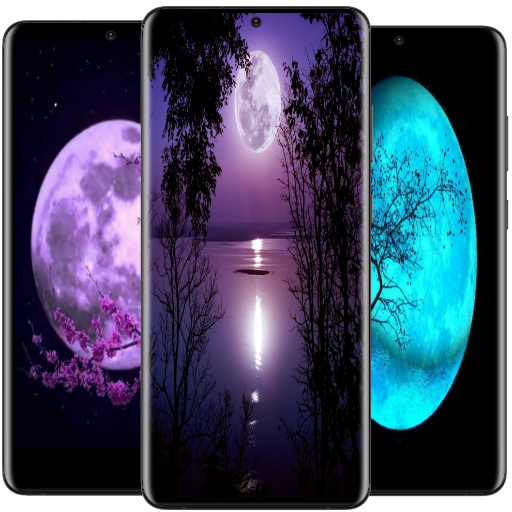 Moon Wallpapers : moon iphone logo