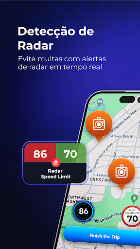 Visualização do aplicativo