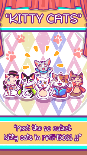 Android application MathBoss - Cats City screenshort
