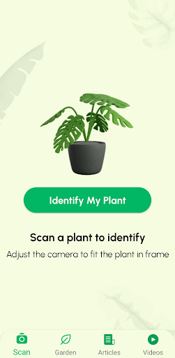 Plant Identifier App Screen 2