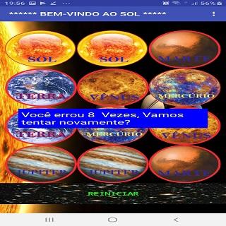 Jogo Da Memória Sistema Solar Screen 2