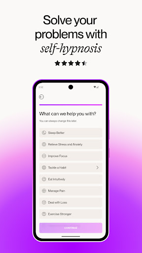 Android application Reveri: Self-Hypnosis screenshort