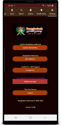Bengali - Bangladesh Matrimony Screenshot 3 - AppWisp.com