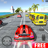 Highway race : Real Driving Sim icon