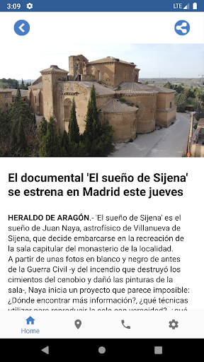 Ayto de Villanueva de Sijena Screen 3