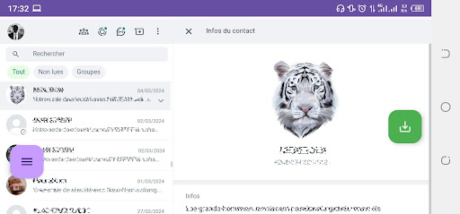 Android application Lite Desk screenshort