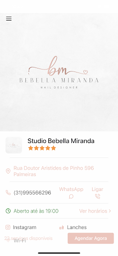 Android application Studio Bebella Miranda screenshort