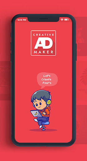Android application Creative Ad Maker screenshort