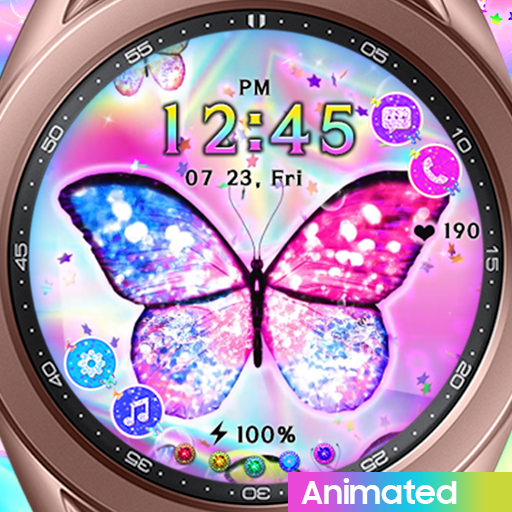 Hologram Effect And Butterfly_ 1.0.0 Icon