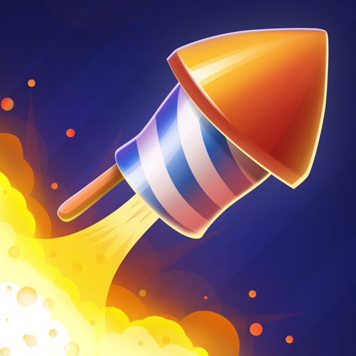Diwali Rocket Up: Fireworks logo