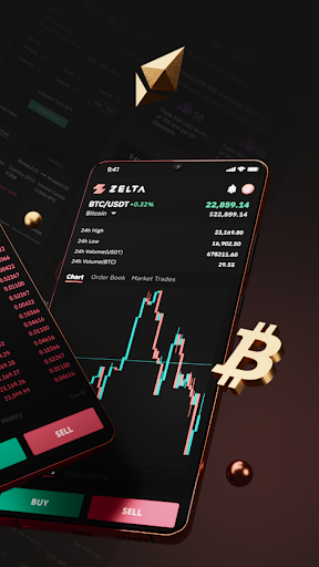 Zelta: BTC, Crypto and NFTs Screen 2