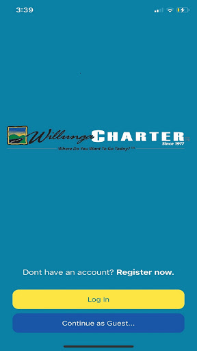 Android application Willunga Charter screenshort