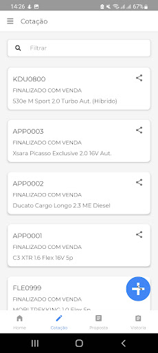 GCA Mobile Screen 3