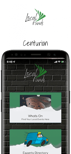 Android application Local Fundi screenshort