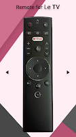 screenshot of Remote for Letv
