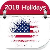 United States 2018 Holidays icon