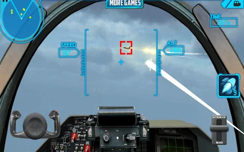 天空試點3D攻擊戰鬥機