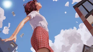Girl runner jump up to heaven! - Screenshot 2