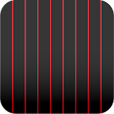 Black&Red strpes Wallpaper icon