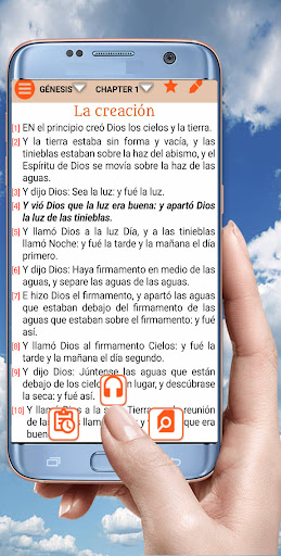 Android application Reina Valera Purificada 1602 screenshort