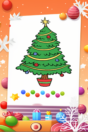 Coloring Christmas Tree