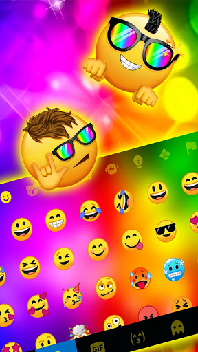 Bright Neon Flash Keyboard Bac Screen 3