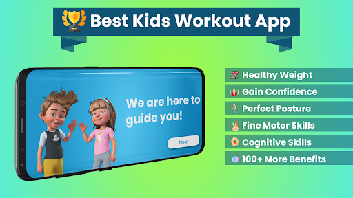 Screenshot of Fitness for Kids: Kids Workout