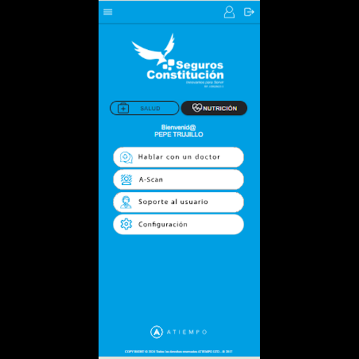 Constitución Atiempo Screen 2