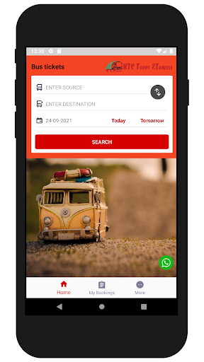 KTC Tours & Travels Screen 2