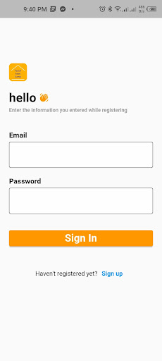 Android application TFH screenshort