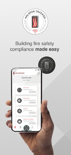 Android application Halspan® Tracker screenshort