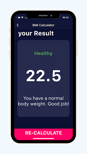 BMI Calcutaor Screen 2