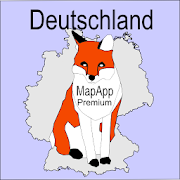 Topographie Deutschland MapApp