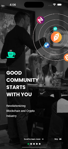 Android application CryptoCoffeeTales screenshort