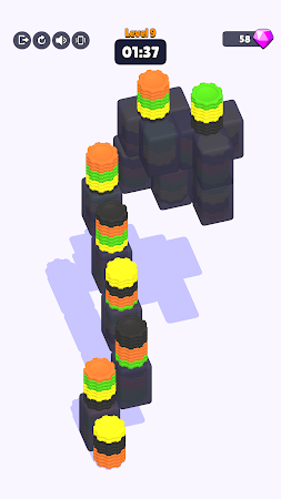 Game screenshot Tile Shuffle: Color Sorting 3D apk download