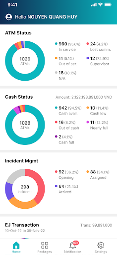 TMS Monitoring 2.0 Screen 2