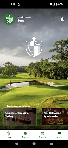 Android application Fairmount Country Club screenshort