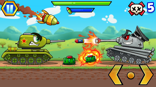Tank Games: Combat wars 5 APK + Mod (Unlimited money) إلى عن على ذكري المظهر