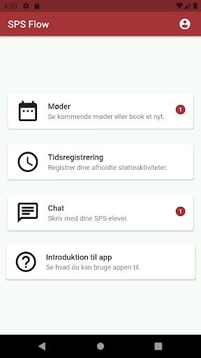 Android application SPS Flow screenshort