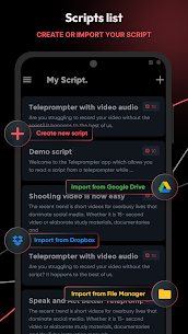 Teleprompter v3.0.17 MOD APK (Premium Unlocked) 2