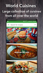 All Recipes : World Cuisines Varies with device APK screenshots 2