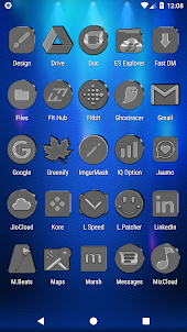 Silver and Grey Icon Pack