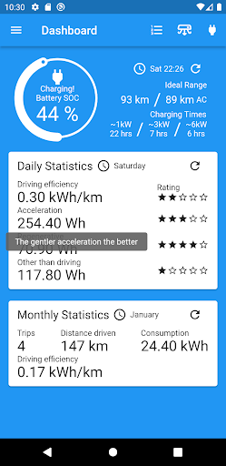 Android application My Leaf screenshort