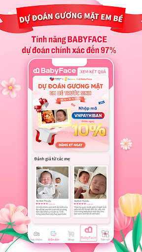 BEBERIA - Mẹ và bé Screen 3