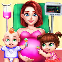 Pregnant Mommy Twin Baby Care